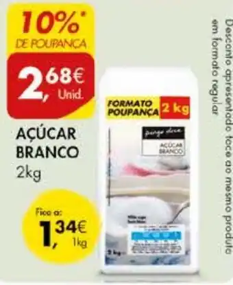 Pingo Doce AÇÚCAR BRANCO 2kg promoção