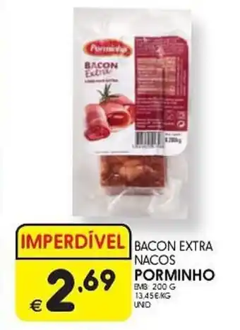BACON EXTRA NACOS PORMINHO EMB. 200G
