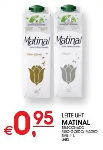 Meu Super LEITE UHT MATINAL EMB. 1L promoção