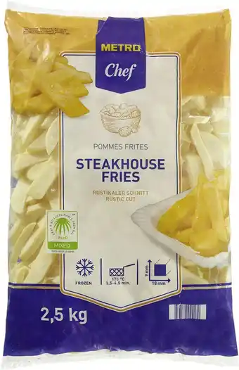 Makro Metro chef batata steakhouse 2,5 kg promoção