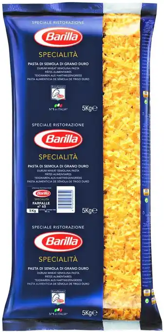 Makro Barilla farfalle 5 kg promoção