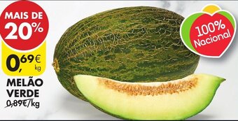 Pingo Doce Melão Verde promoção