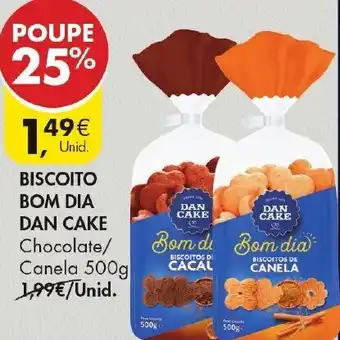 Pingo Doce Biscoito Bom Dia Dan Cake 500g promoção