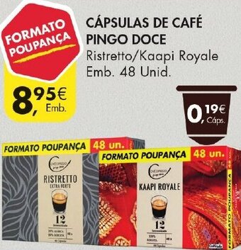 Cápsulas de Café Pingo Doce
