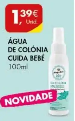 Pingo Doce ÁGUA DE COLÓNIA CUIDA BEBÉ 100ml promoção