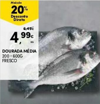 Continente Dourada Média 200-600g promoção
