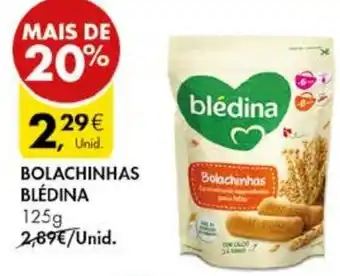 Pingo Doce BOLACHINHAS BLÉDINA 125g promoção
