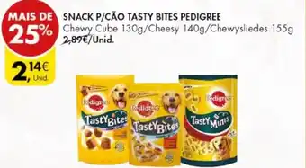 Pingo Doce SNACK P/CÃO TASTY BITES PEDIGREE promoção