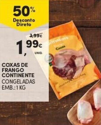 Coxas de Frango Continente 1kg