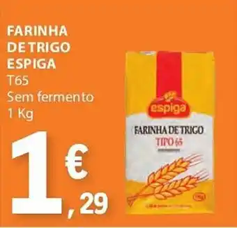 E.Leclerc FARINHA DE TRIGO ESPIGA T65 Sem fermento 1 Kg promoção
