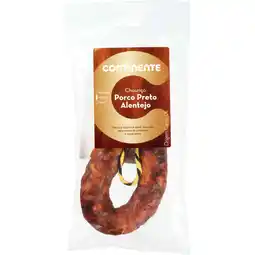 Continente Chouriço de porco preto alentejano promoção