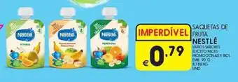 Meu Super SAQUETAS DE FRUTA NESTLÉ promoção