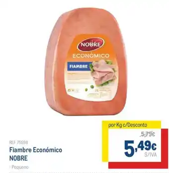 Fiambre Económico NOBRE