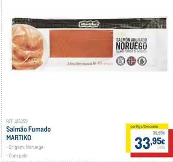 Makro Salmão Fumado MARTIKO promoção