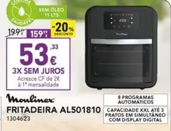 Radio Popular Moulinex FRITADEIRA AL501810 promoção
