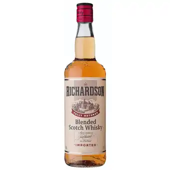 Continente Whisky blended scotch richardson promoção