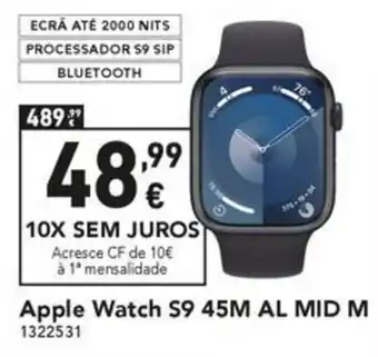 Radio Popular Apple Watch S9 45M AL MID M promoção