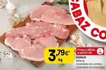 Intermarché PORCO Bifana, promoção