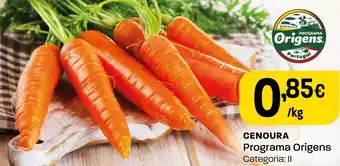 Intermarché CENOURA Programa Origens Categoria: II promoção