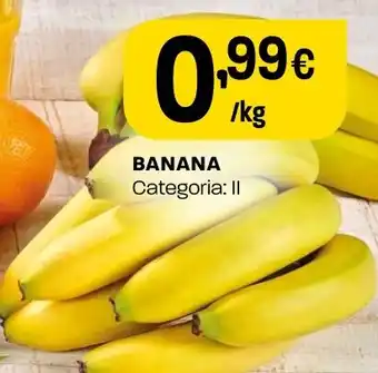 Intermarché BANANA Categoria: II promoção