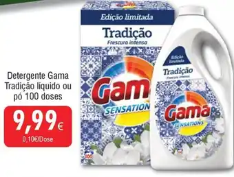 Froiz Detergente Gama Tradição líquido ou pó 100 doses promoção