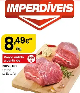 Intermarché NOVILHO Carne p/ Estufar kg promoção