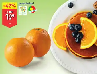 ALDI Laranja Nacional kg promoção