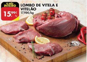 Pingo Doce Lombo de Vitela E Vitelão promoção