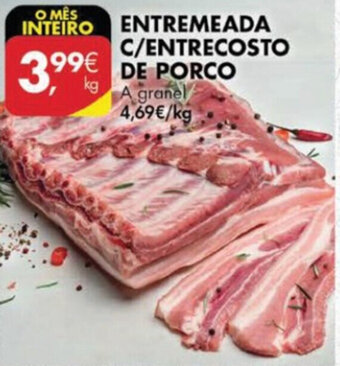 Pingo Doce Entremeada C/Entrecosto de Porco promoção
