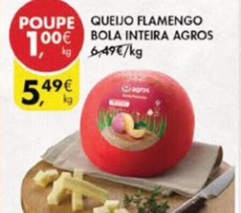 Pingo Doce Queijo Flamengo Bola Inteira Agros promoção