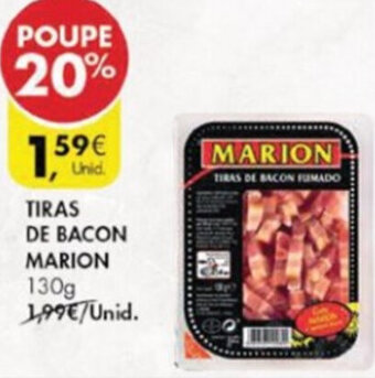 Pingo Doce Tiras de Bacon Marion 130g promoção