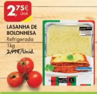 Pingo Doce Lasanha de Bolonhesa 1kg promoção
