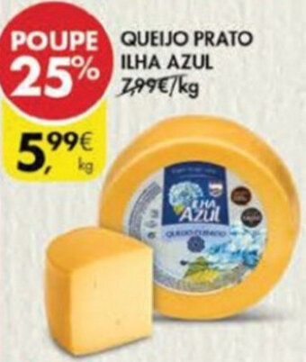 Pingo Doce Queijo Prato Ilha Azul promoção