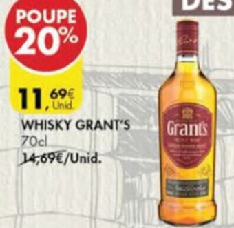 Whisky Grant's 70cl