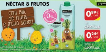 Pingo Doce Néctar 8 Frutos 200ml promoção