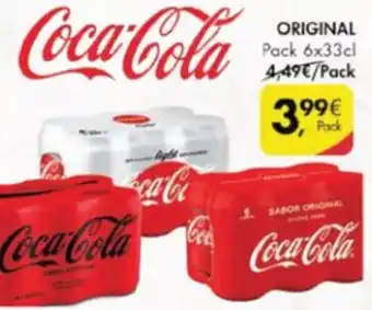 Pingo Doce Coca-Cola 6x33cl promoção