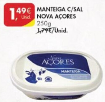 Manteiga C/ Sal Nova Açores 250g
