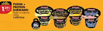 Pingo Doce Pudim + Protein Ehrmann 200g promoção