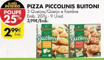 Pingo Doce Pizza Piccolinis Buitoni 207g-9 Unid promoção