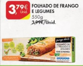Folhado de Frango e Legumes 550g