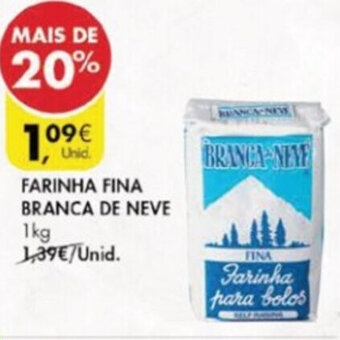 Farinha Fina Branca de Neve 1kg
