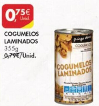 Pingo Doce Cogumelos Laminados 355g promoção