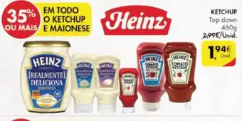 Pingo Doce Heinz Ketchup 460g promoção