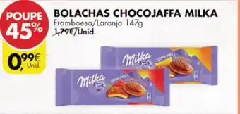 Bolachas Chocolajaffa Milka 147g