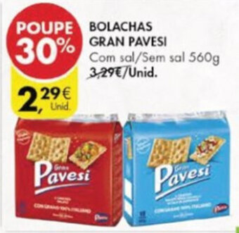 Pingo Doce Bolachas Gran Pavesi 560g promoção