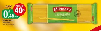 Intermarché Esparguete Milaneza 500g promoção