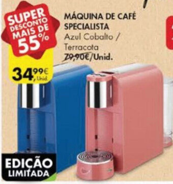 Pingo Doce Máquina de Café Specialista promoção