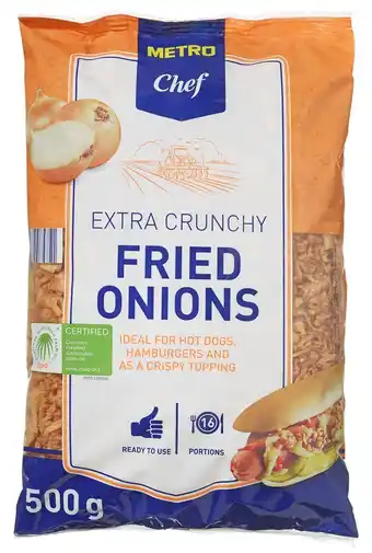 Makro makro Chef Cebola Frita 500G promoção