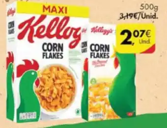 Pingo Doce Maxi Kellogg's Corn Flakes 500g promoção