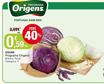 Intermarché Couve programa Origens promoção